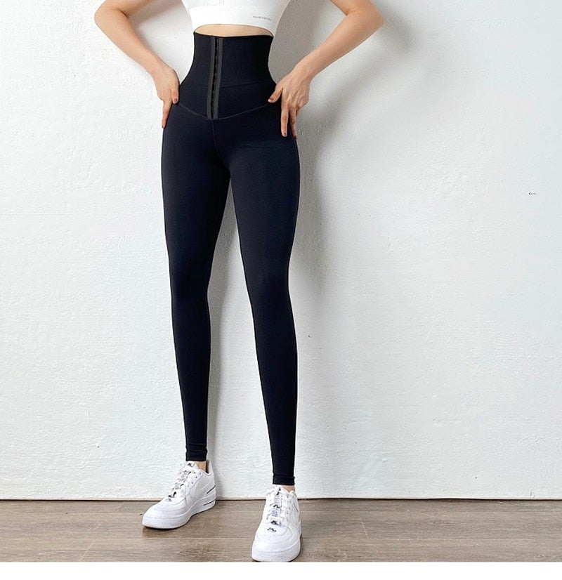 High Waist Leggings mit Korsett Thriving sportswear